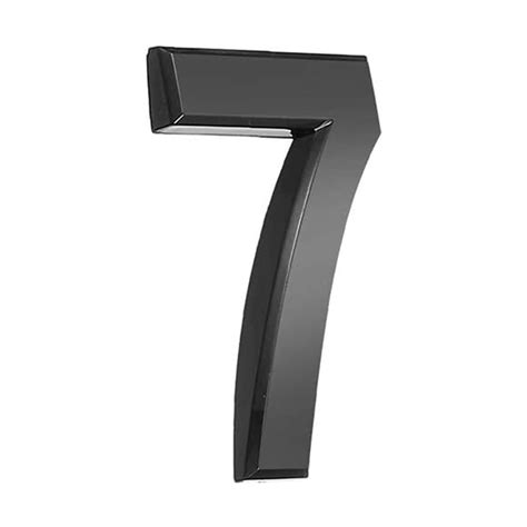 metal house numbers walmart|Rkxzt 3 Inch Black Modern House Numbers Mailbox Numbers 0 .